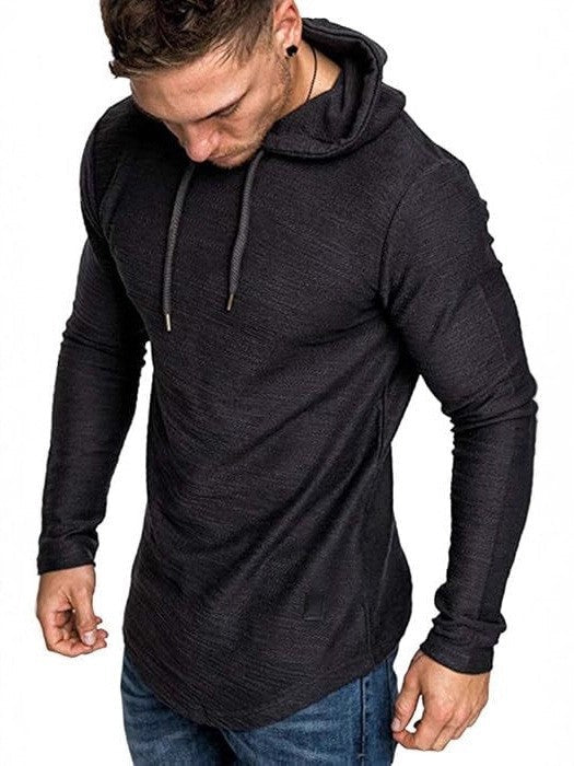 Long-sleeved sports T-shirt hoodie