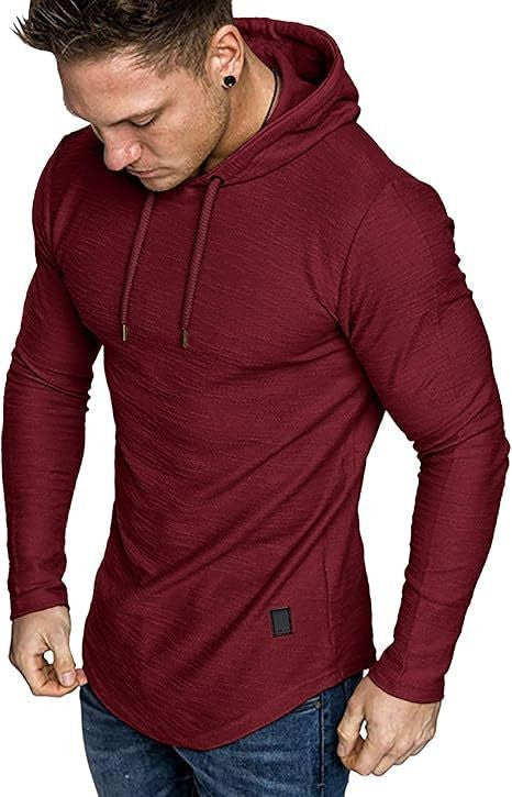 Long-sleeved sports T-shirt hoodie