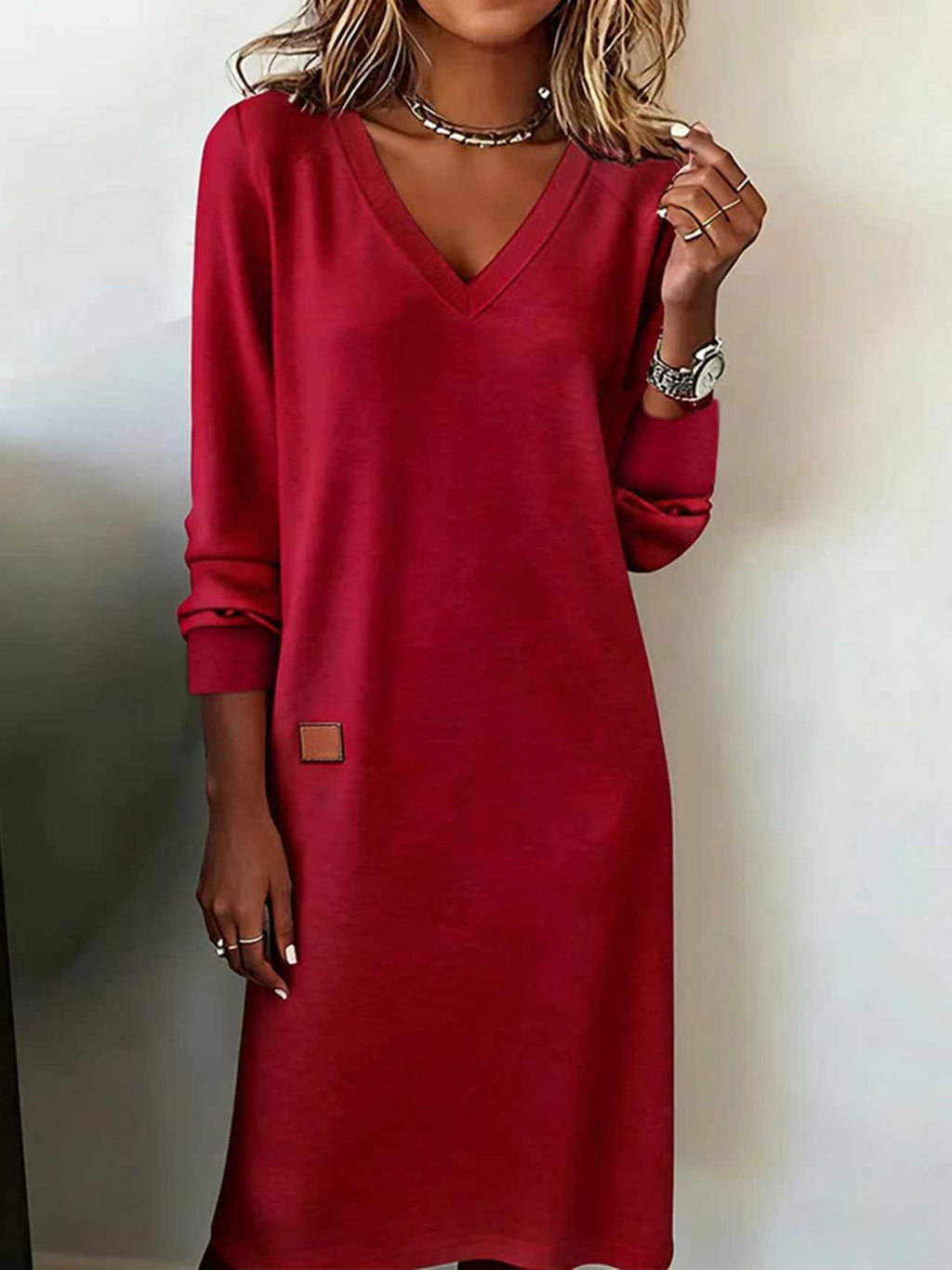 Irregular long skirt