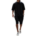 Summer oversized sporty casual loose short-sleeved T-shirt and shorts set
