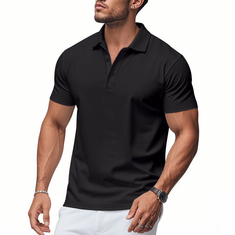 Golf casual business breathable quick-drying polo short-sleeved shirt