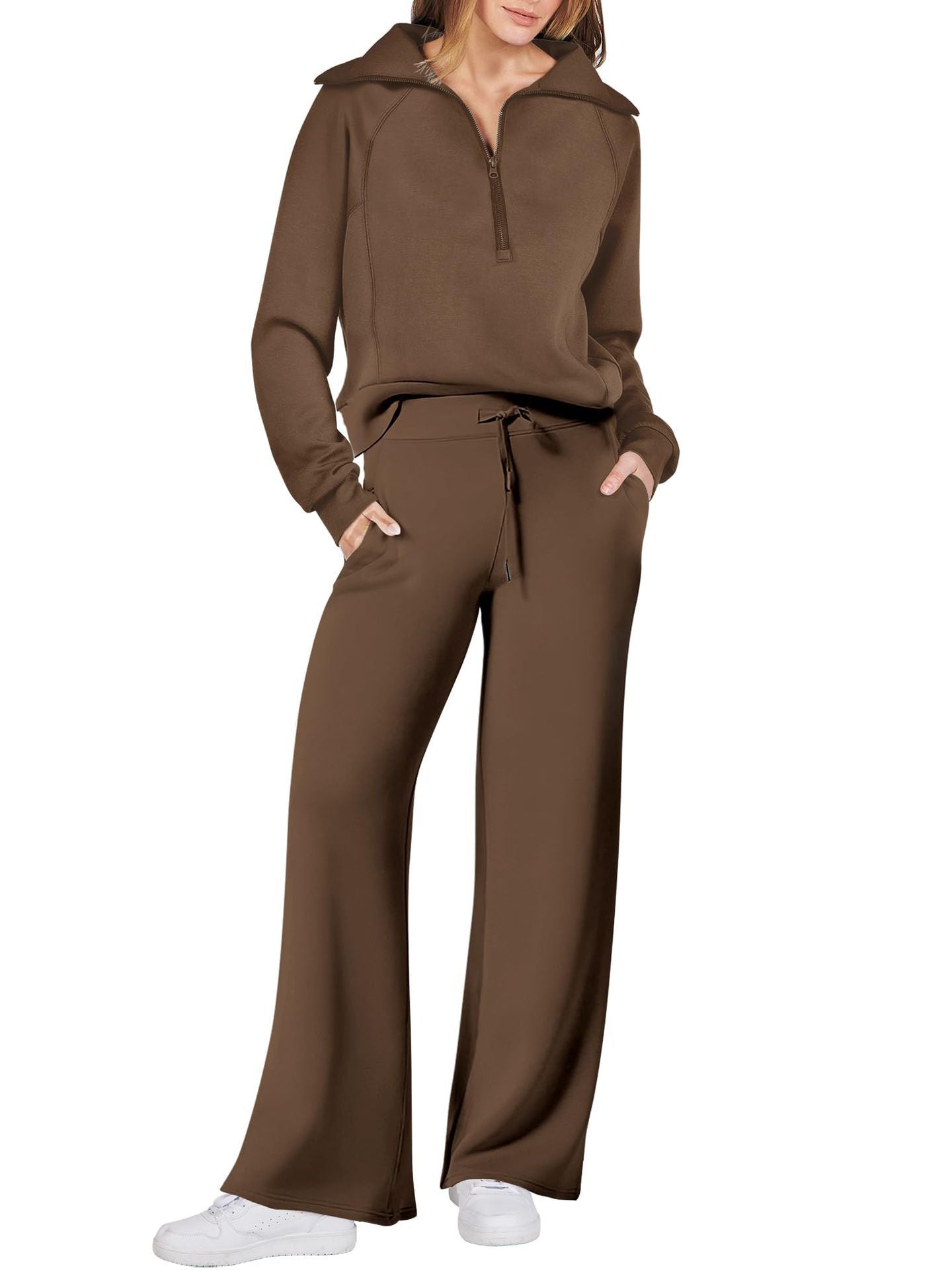 Two-piece casual long-sleeved sportswear set ✨