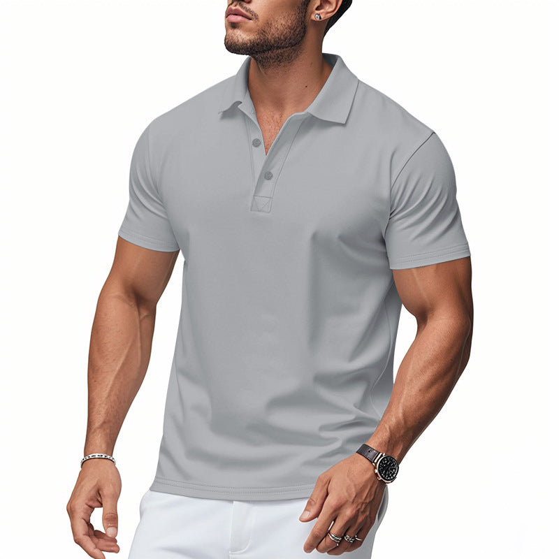 Golf casual business breathable quick-drying polo short-sleeved shirt