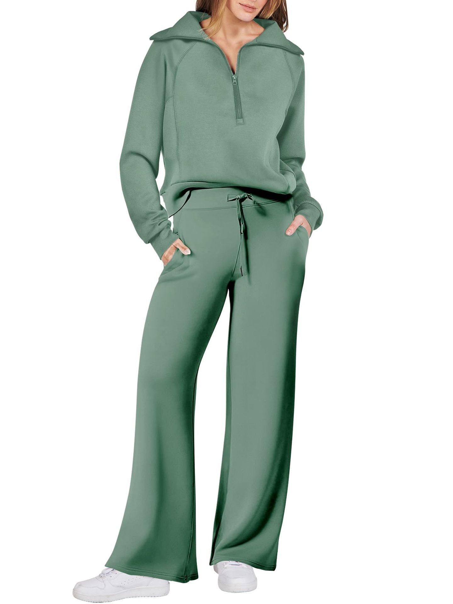 Two-piece casual long-sleeved sportswear set ✨