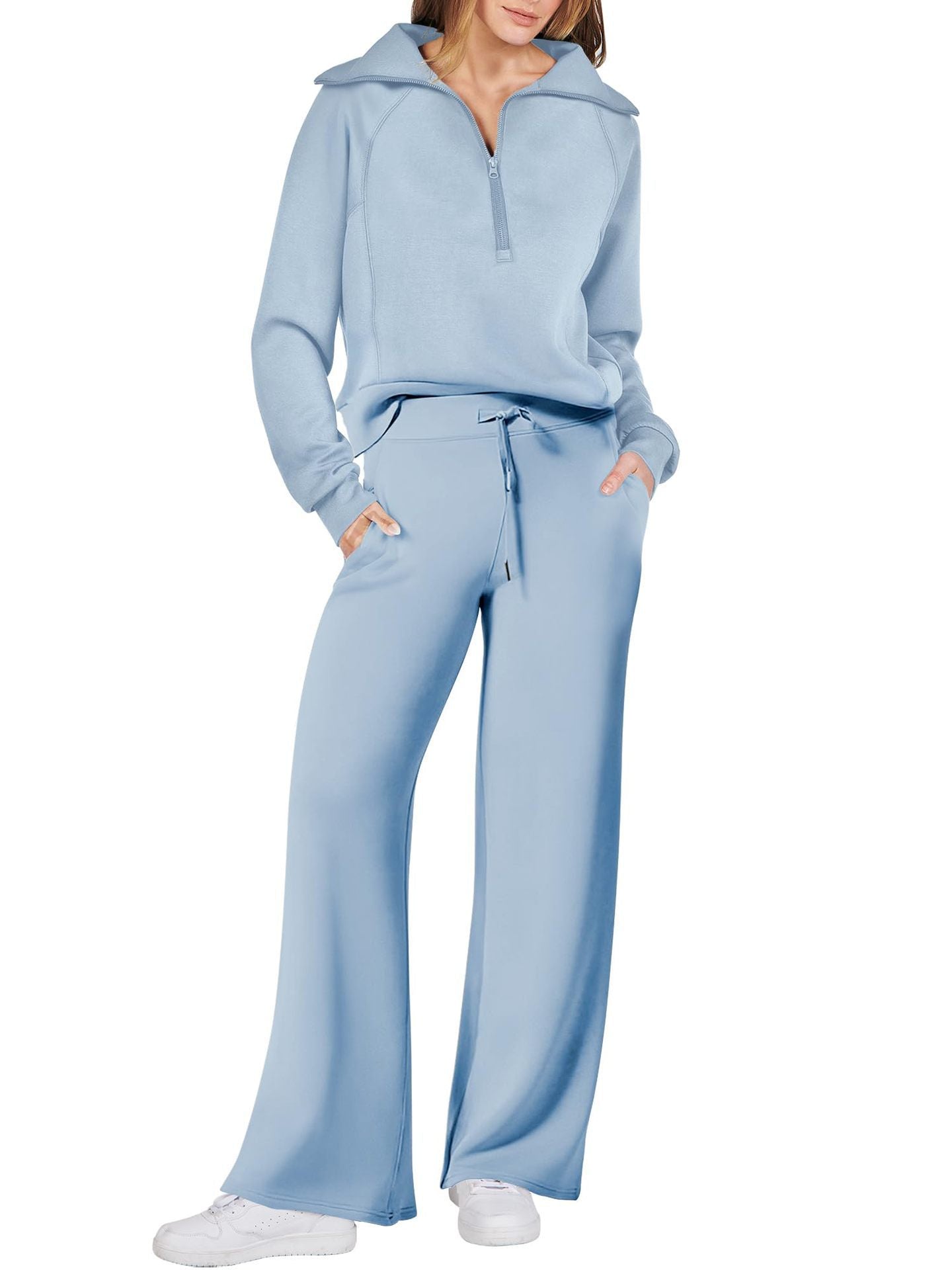 Two-piece casual long-sleeved sportswear set ✨