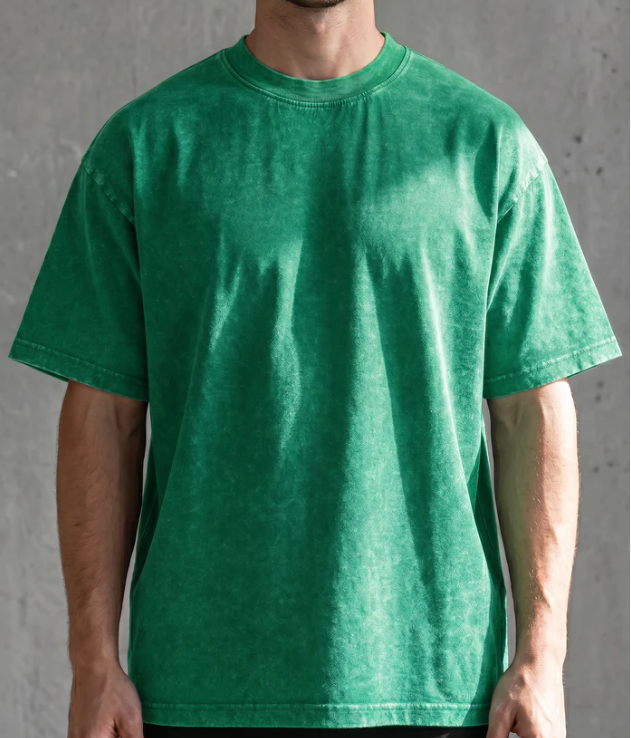 Pure cotton retro short-sleeved T-shirt